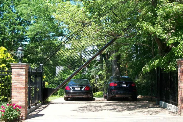Residential Tilt Gates installed by SecurityWorks